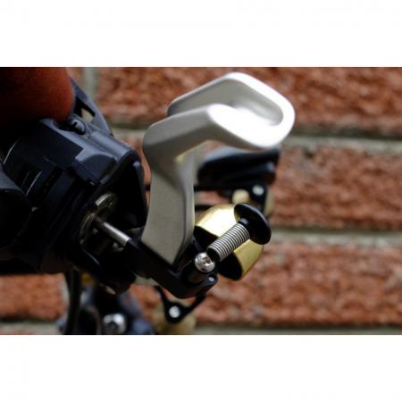 Installed mini brass bell